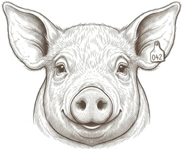 Pig illustration
